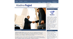 Desktop Screenshot of aladinofeged.com